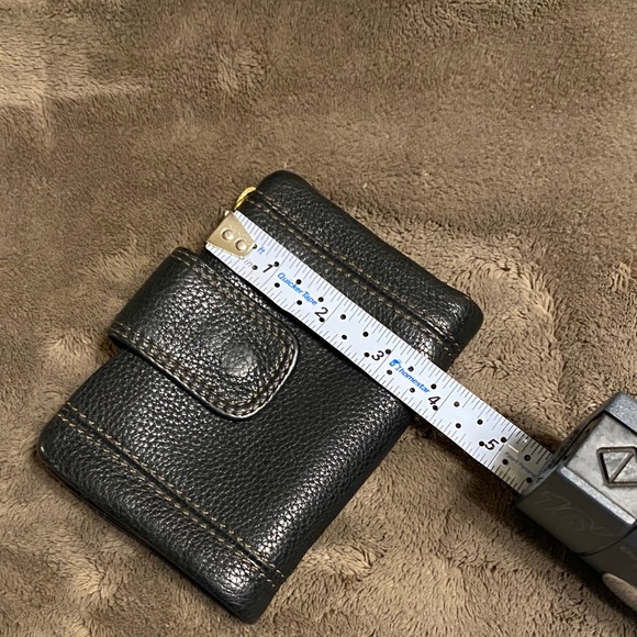 Fossil Black Pebbled Leather Wallet - Picture 6 of 6